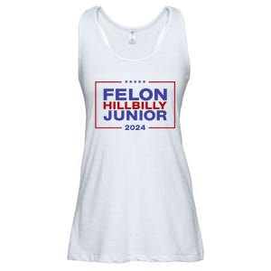 Felon Hillbilly Junior 2024 Trump Vance Kennedy 2024 Ladies Essential Flowy Tank