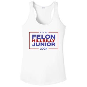 Felon Hillbilly Junior 2024 Trump Vance Kennedy 2024 Ladies PosiCharge Competitor Racerback Tank