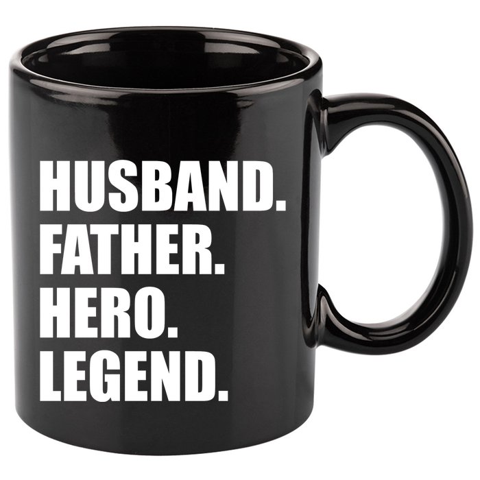 Father Husband Janitor Hero Fathers Day 11oz C Handle Ceramic Mug