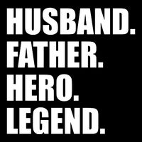 Father Husband Janitor Hero Fathers Day Drawstring Bag