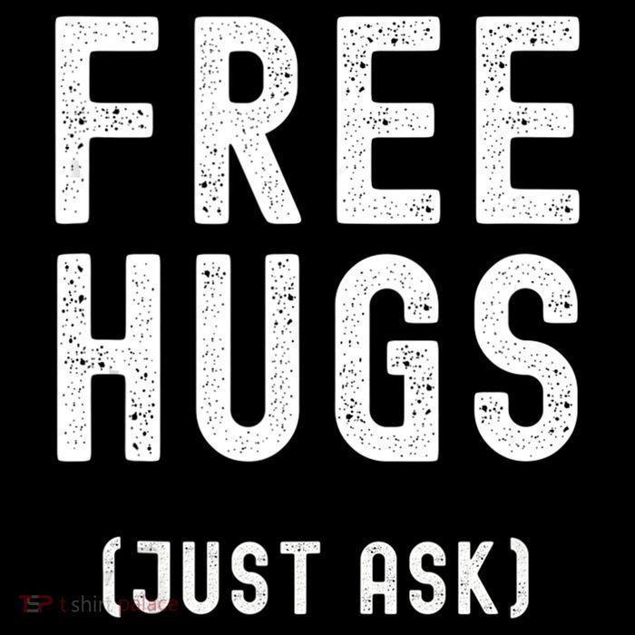 Free Hugs Just Ask 16 in Basic Backpack