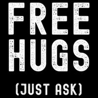 Free Hugs Just Ask Youth Performance Sprint T-Shirt