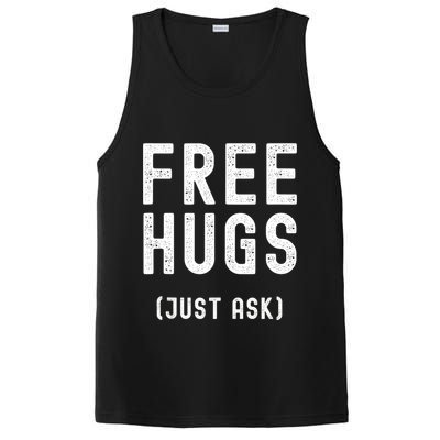 Free Hugs Just Ask PosiCharge Competitor Tank