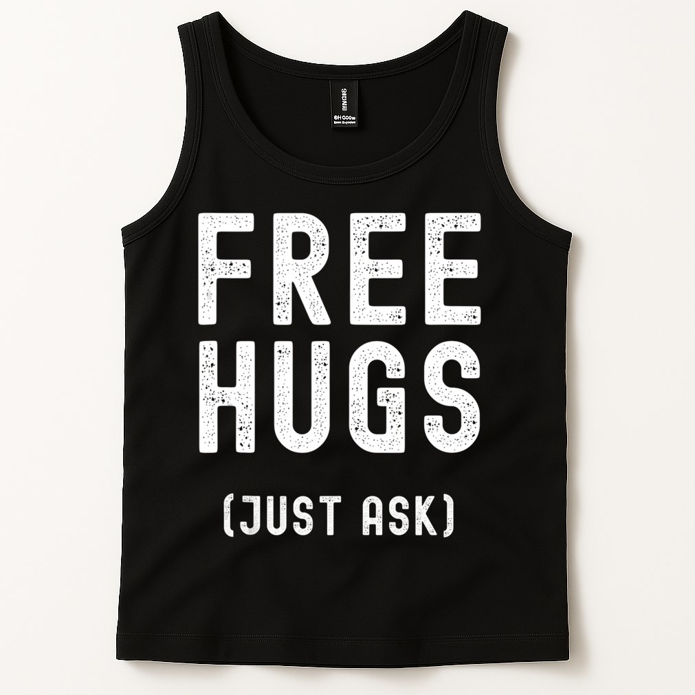 Free Hugs Just Ask Tank Top