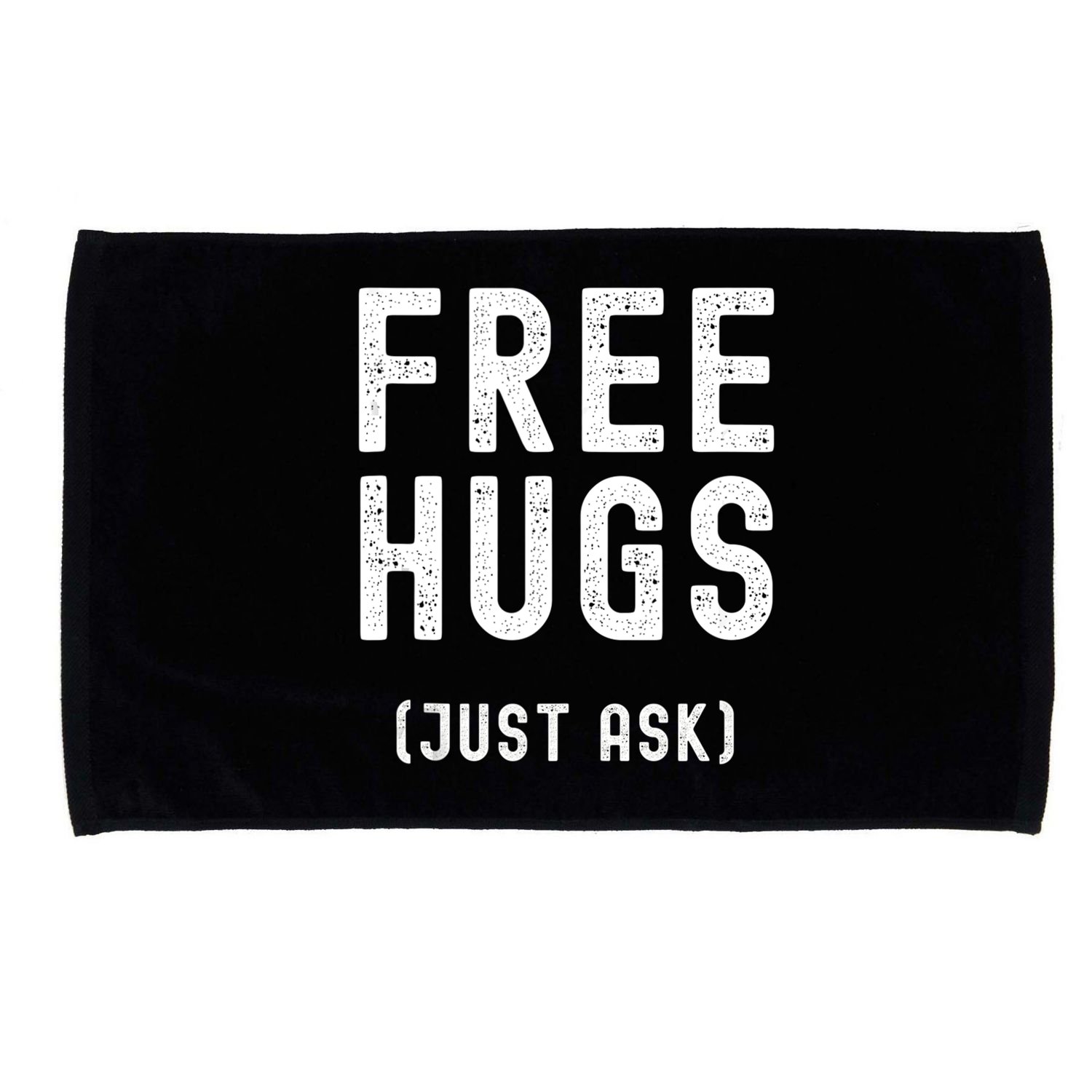 Free Hugs Just Ask Microfiber Hand Towel