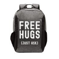Free Hugs Just Ask Vector Backpack