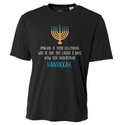 Funny Hanukkah Jewish Holiday Channukah Jew Fun Hanukkah Cooling Performance Crew T-Shirt