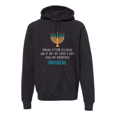 Funny Hanukkah Jewish Holiday Channukah Jew Fun Hanukkah Premium Hoodie