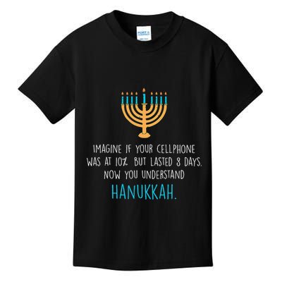 Funny Hanukkah Jewish Holiday Channukah Jew Fun Hanukkah  Kids T-Shirt
