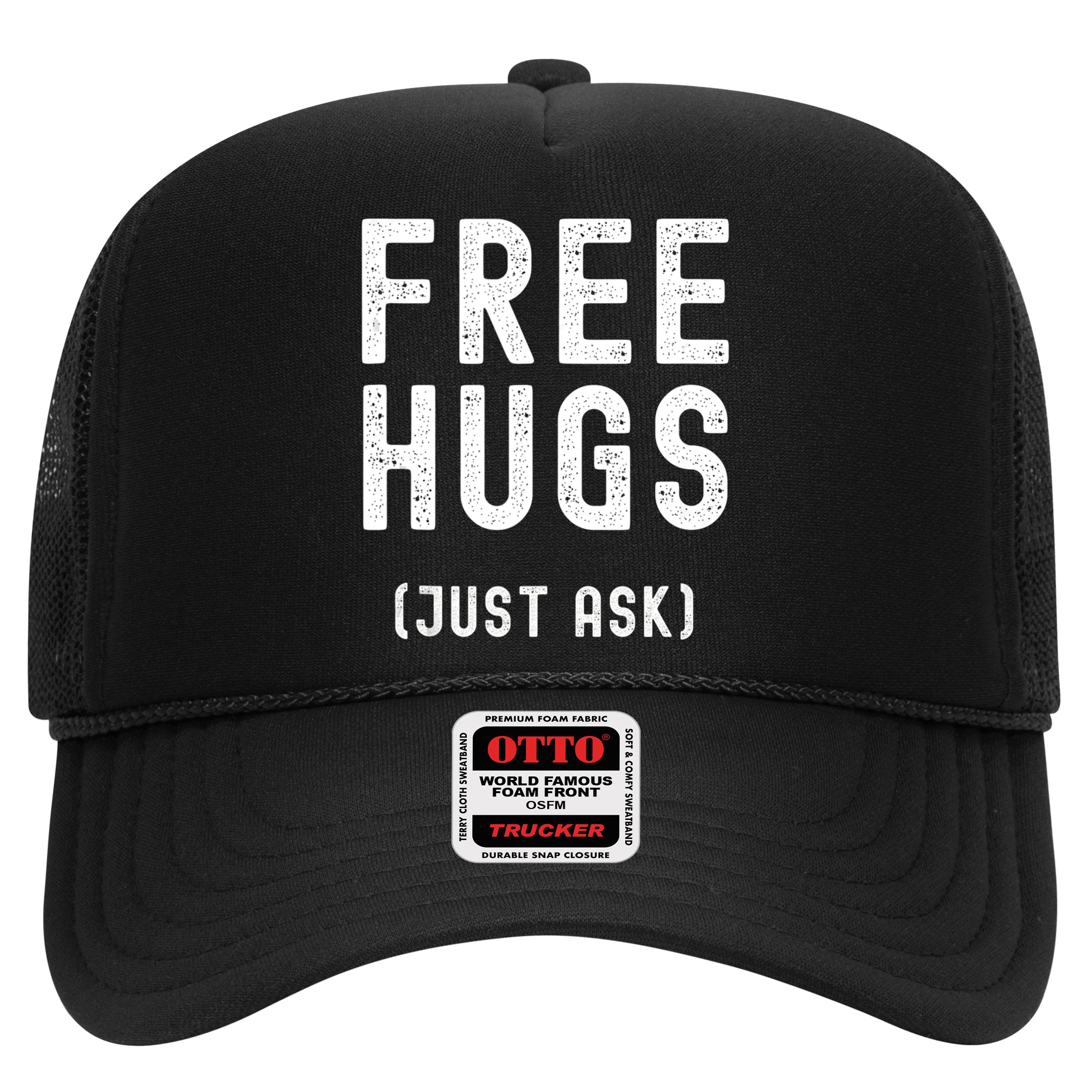 Free Hugs Just Ask Hat