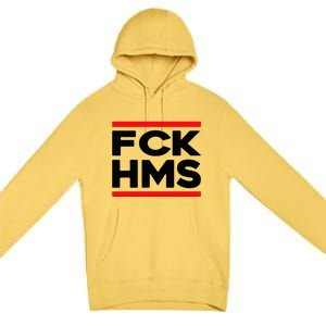 Fck Hms Jewish Nondistressed Premium Pullover Hoodie