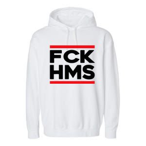 Fck Hms Jewish Nondistressed Garment-Dyed Fleece Hoodie