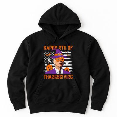 Funny Halloween Joe Biden Confused Happy 4th Of Thanksgiving Hoodie