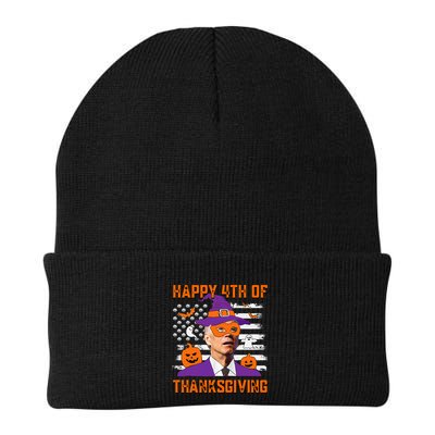 Funny Halloween Joe Biden Confused Happy 4th Of Thanksgiving Beanie