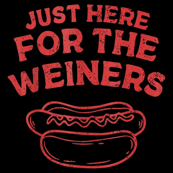 Funny Hotdog Just Here For The Wiener 4th Of July 16oz Travel Tumbler