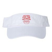Funny Hotdog Just Here For The Wiener 4th Of July Visor