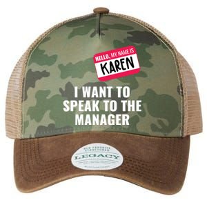 Funny Halloween Karen Costume Legacy Tie Dye Trucker Hat