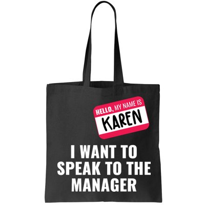 Funny Halloween Karen Costume Bag