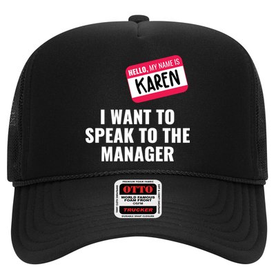 Funny Halloween Karen Costume Trucker Hat