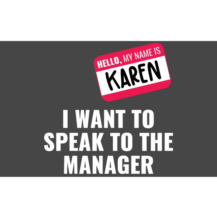 Funny Halloween Karen Costume Bumper Sticker