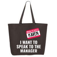 Funny Halloween Karen Costume 25L Jumbo Tote