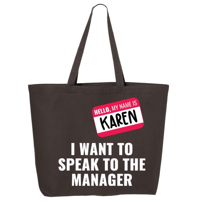 Funny Halloween Karen Costume 25L Jumbo Tote