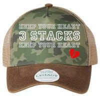 Funny Heartbreak Keep Your Heart Three Stacks Legacy Tie Dye Trucker Hat