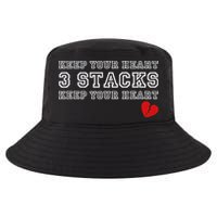 Funny Heartbreak Keep Your Heart Three Stacks Cool Comfort Performance Bucket Hat
