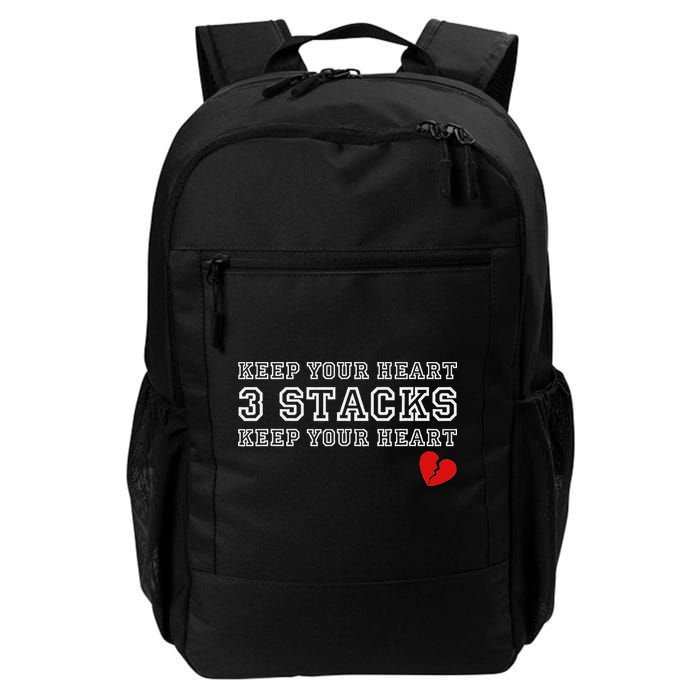 Funny Heartbreak Keep Your Heart Three Stacks Backpack