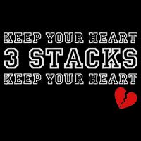Funny Heartbreak Keep Your Heart Three Stacks Drawstring Bag