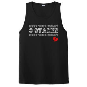 Funny Heartbreak Keep Your Heart Three Stacks PosiCharge Competitor Tank