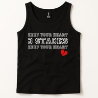 Funny Heartbreak Keep Your Heart Three Stacks Tank Top