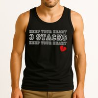 Funny Heartbreak Keep Your Heart Three Stacks Tank Top