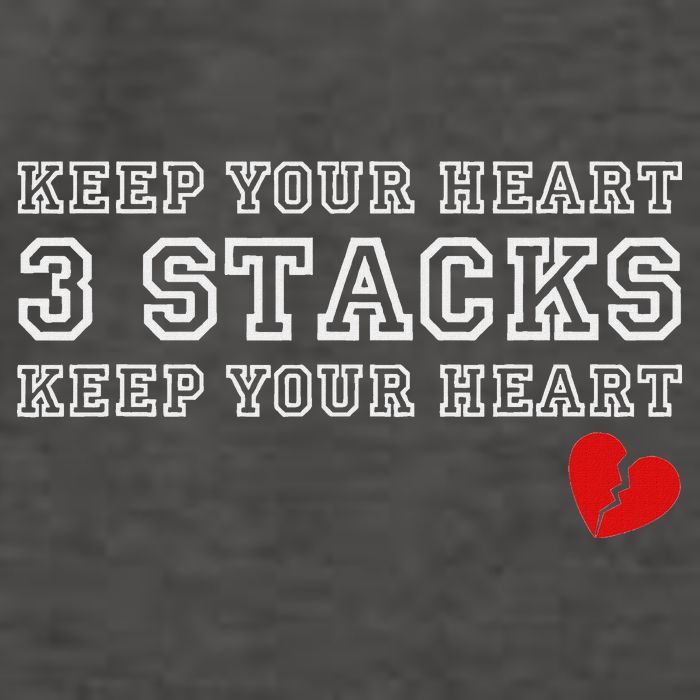 Funny Heartbreak Keep Your Heart Three Stacks Vector Backpack