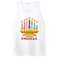 Funny Happy Kwanzaa Kinara Seven Candles Principles Of Kwanzaa PosiCharge Competitor Tank