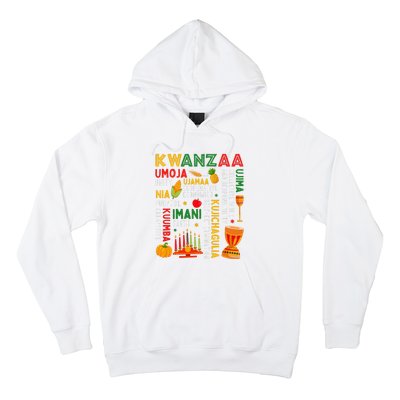 Funny Happy Kwanzaa Seven Principles Of Kwanzaa Hoodie