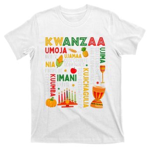 Funny Happy Kwanzaa Seven Principles Of Kwanzaa T-Shirt