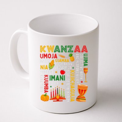 Funny Happy Kwanzaa Seven Principles Of Kwanzaa Coffee Mug