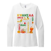 Funny Happy Kwanzaa Seven Principles Of Kwanzaa Womens CVC Long Sleeve Shirt