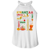 Funny Happy Kwanzaa Seven Principles Of Kwanzaa Women's Perfect Tri Rocker Tank