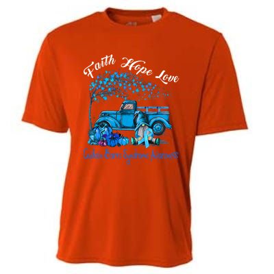 Faith Hope Love Guillain Barre Syndrome Awareness Gift Cooling Performance Crew T-Shirt