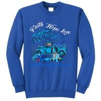 Faith Hope Love Guillain Barre Syndrome Awareness Gift Sweatshirt