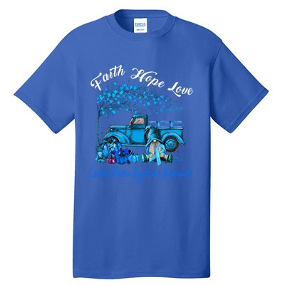 Faith Hope Love Guillain Barre Syndrome Awareness Gift Tall T-Shirt