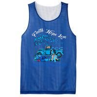 Faith Hope Love Guillain Barre Syndrome Awareness Gift Mesh Reversible Basketball Jersey Tank