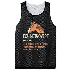 Fun Horse Lover Humor Funny Horse Definition Mesh Reversible Basketball Jersey Tank