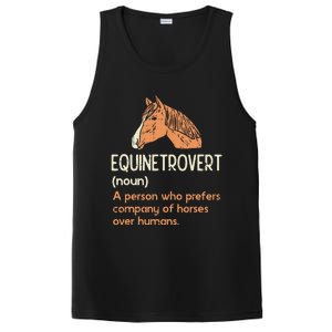 Fun Horse Lover Humor Funny Horse Definition PosiCharge Competitor Tank