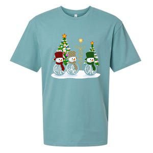 Faith Hope Love Snowman Jesus Funny Xmas Cross For Christian Sueded Cloud Jersey T-Shirt