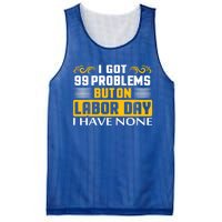 Funny Happy Labor Day Union Worker Laborer Gift Mesh Reversible Basketball Jersey Tank