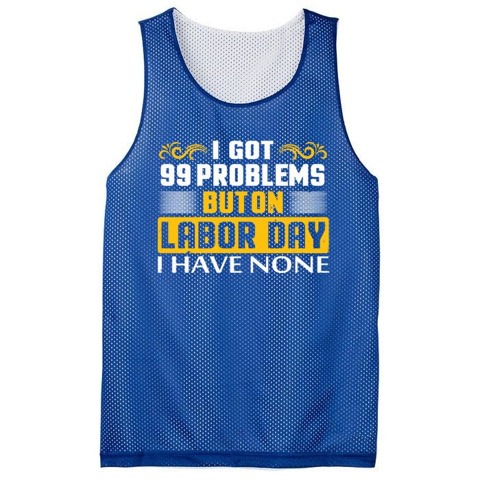 Funny Happy Labor Day Union Worker Laborer Gift Mesh Reversible Basketball Jersey Tank