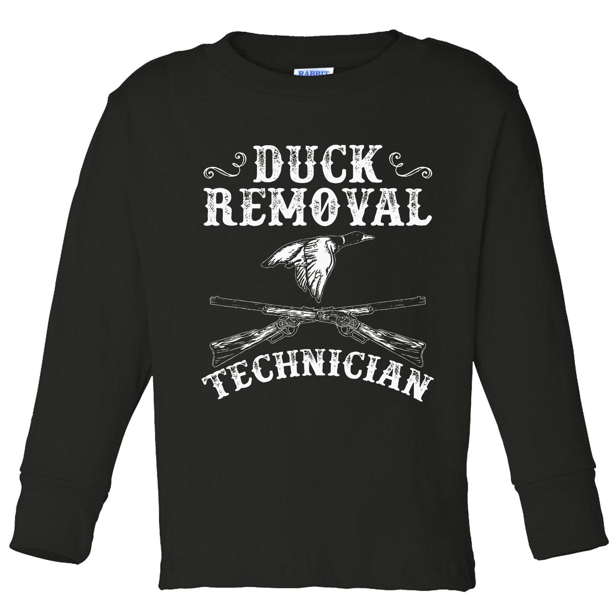 Funny Hunting Lover Graphic For Women And Men Duck Hunters Toddler Long Sleeve Shirt